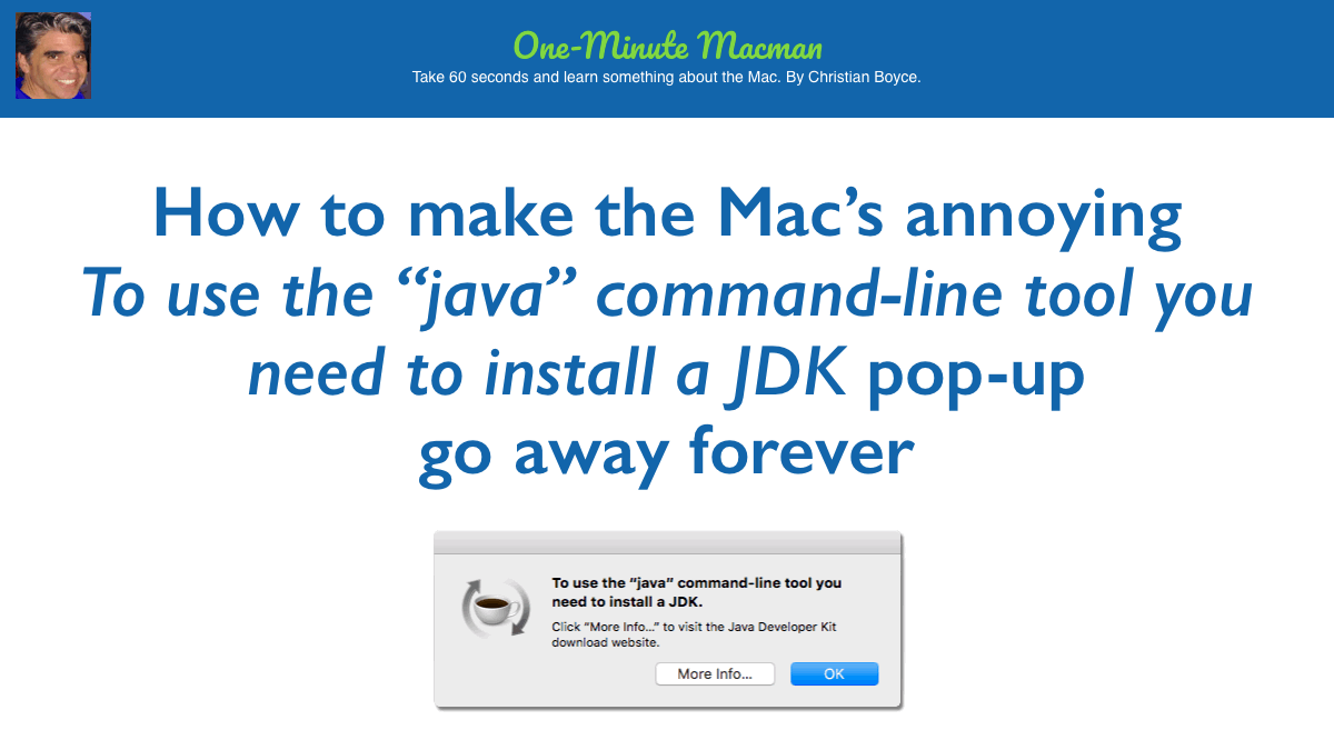 java uninstall tool for mac